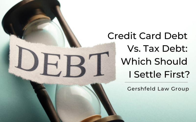 credit card debt tax debt