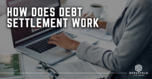 how does debt settlement work