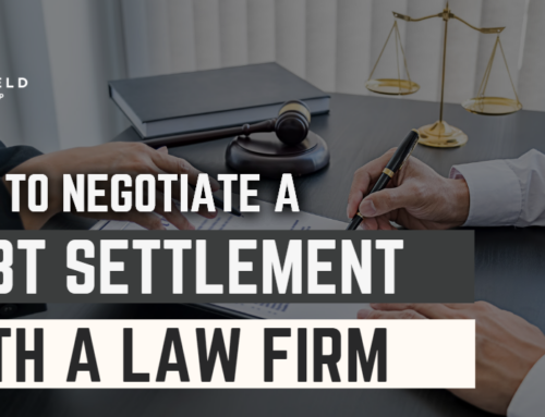 How To Negotiate a Debt Settlement With a Law Firm