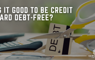 is it good to be credit card debt-free